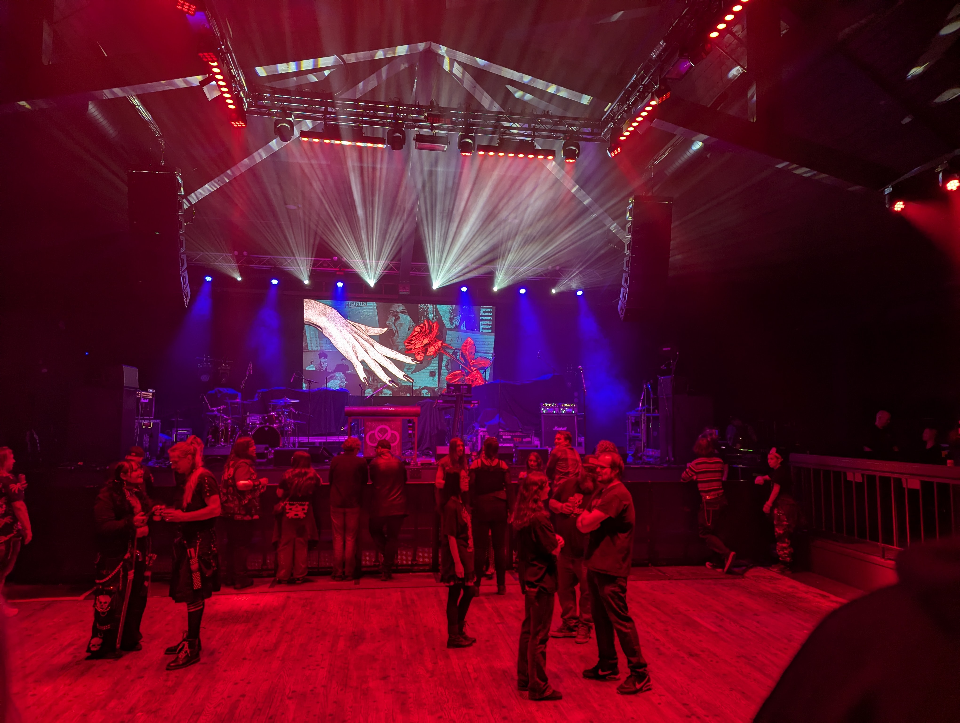 Birthday Trip to Canada, Midway Music Hall, Die Krupps, Edmonton